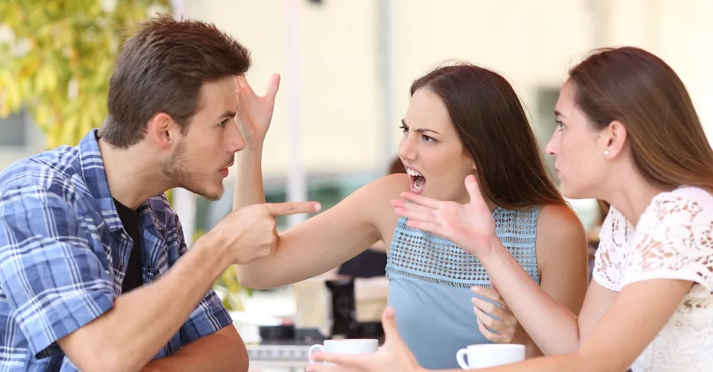 People arguing